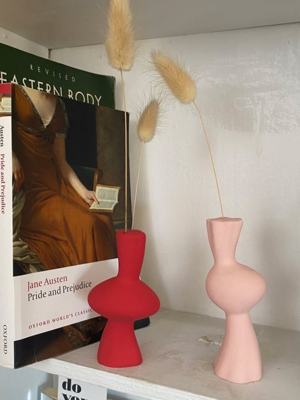 Mini Contemporary Ceramic Accent Vases from CompletedWorks (set of 2)